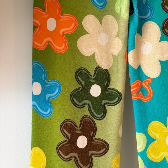 SIEDRES Size XS Vintage inspired Floral Retro Pants - BOHO - Picture 4 of 7